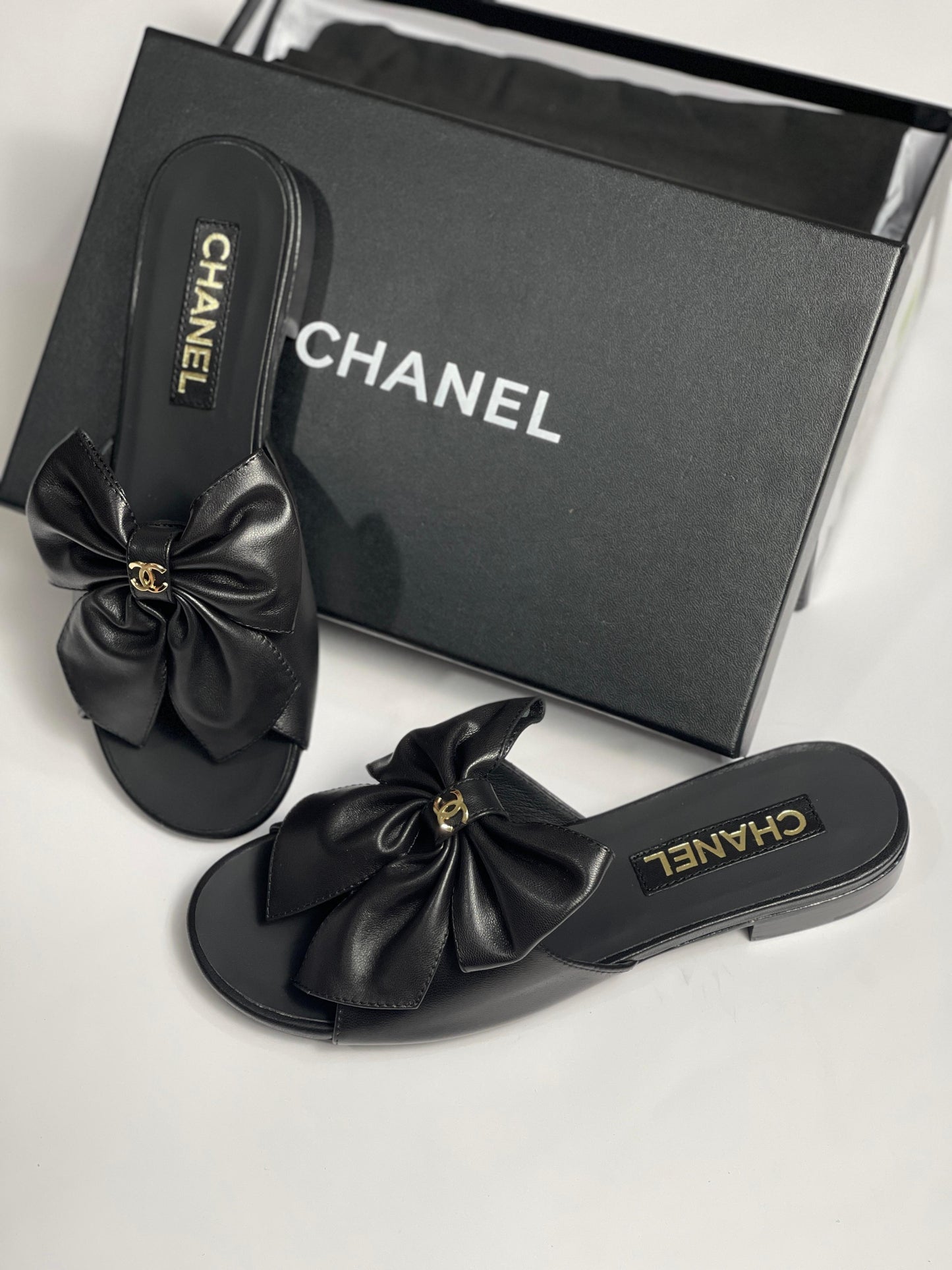 Chanel Slippers 2 colors