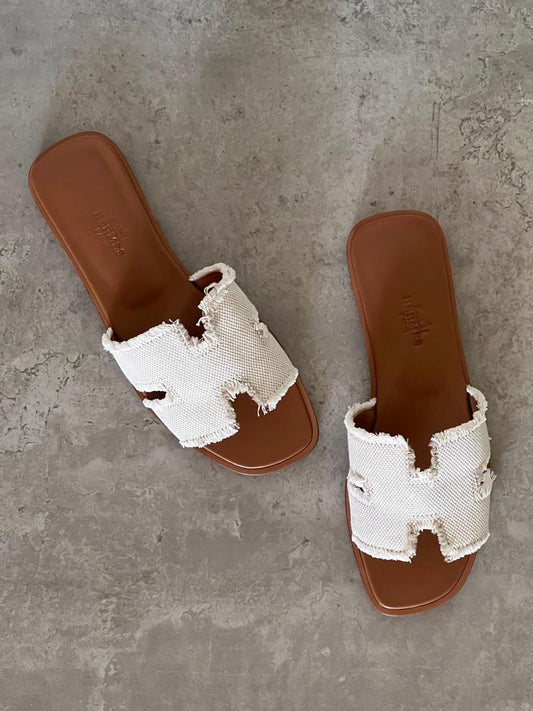 Hermes Slippers