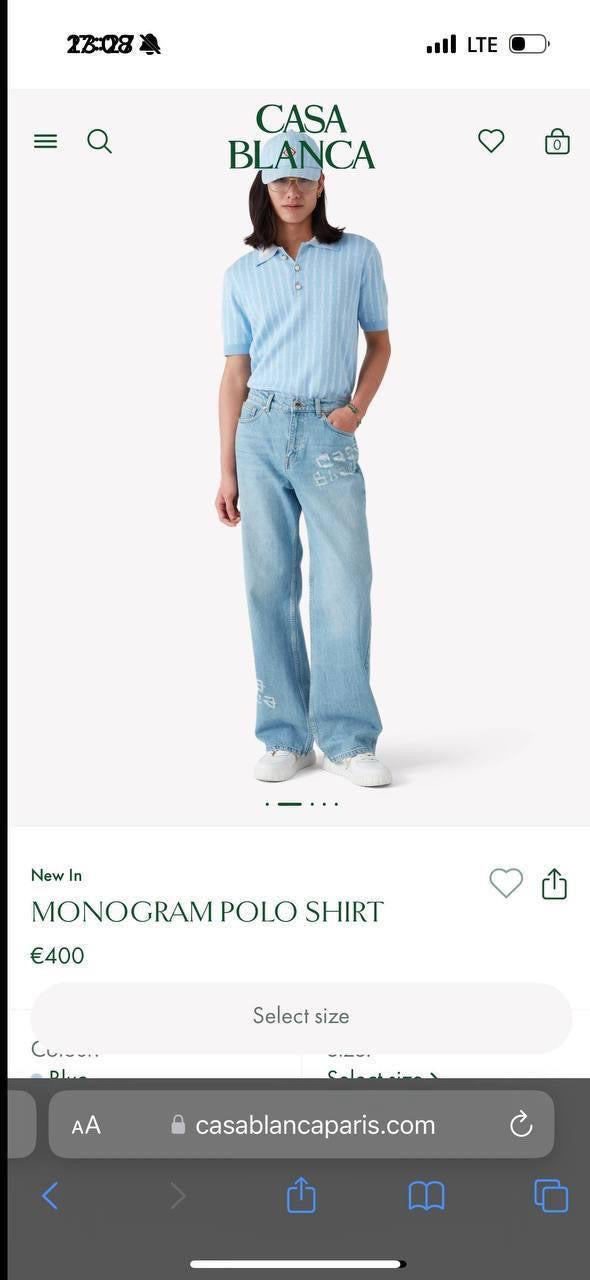 Casablanca Polo Shirt 2 colors