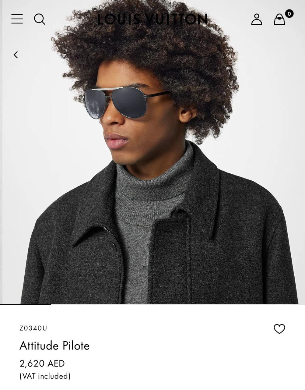 Louis Vuitton Sunglasses 2 colors