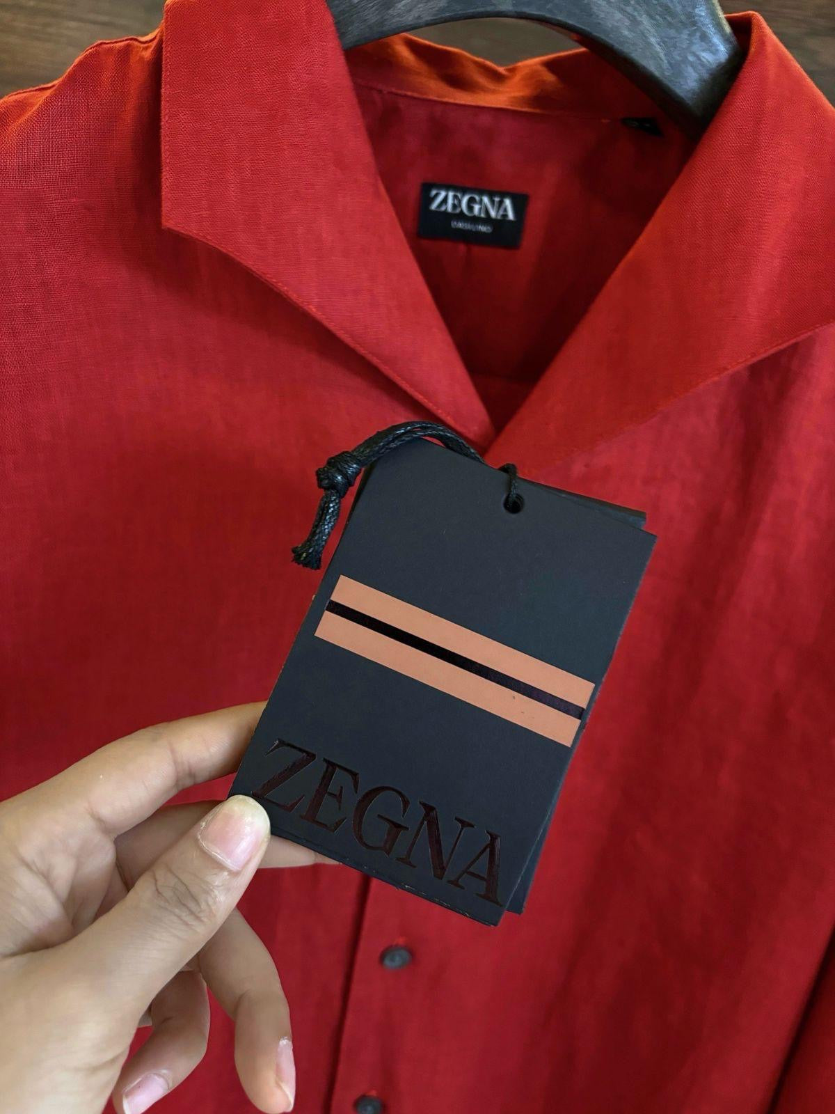 Zegna Long Sleeve Shirt