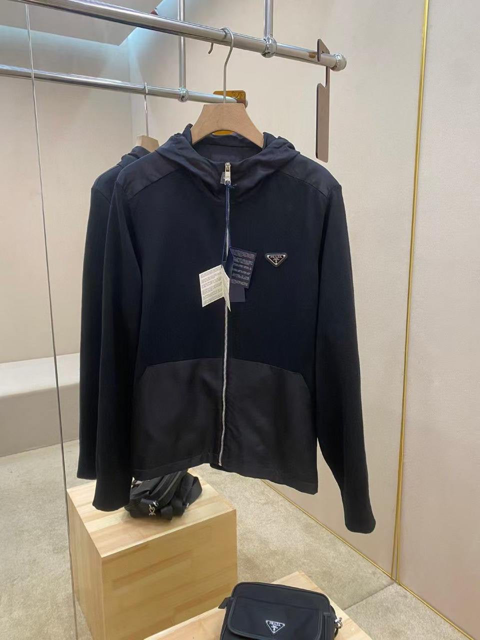 Prada Full Zip Hoodie