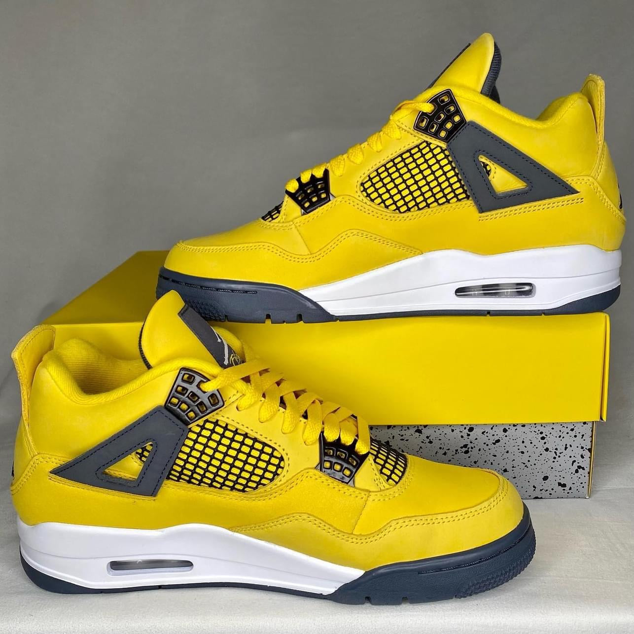 Jordan 4 Retro Lightning