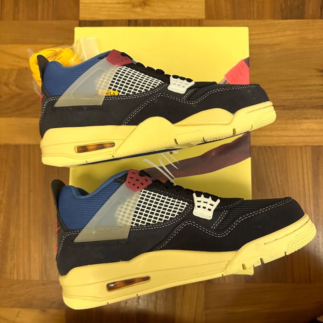 Jordan 4 Union Off Noir