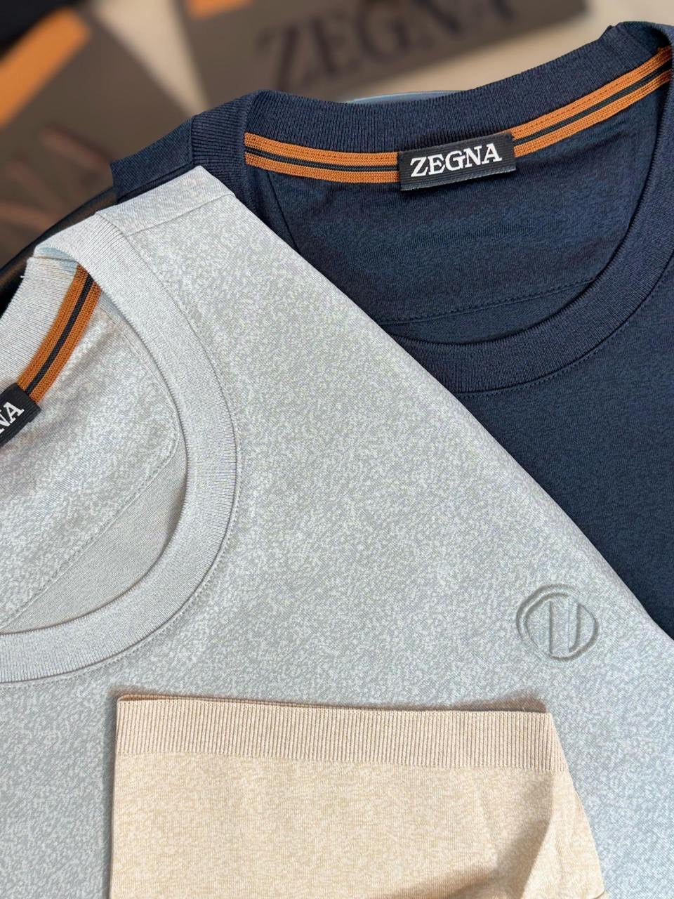 Zegna Cashmere T-Shirt 3 colors