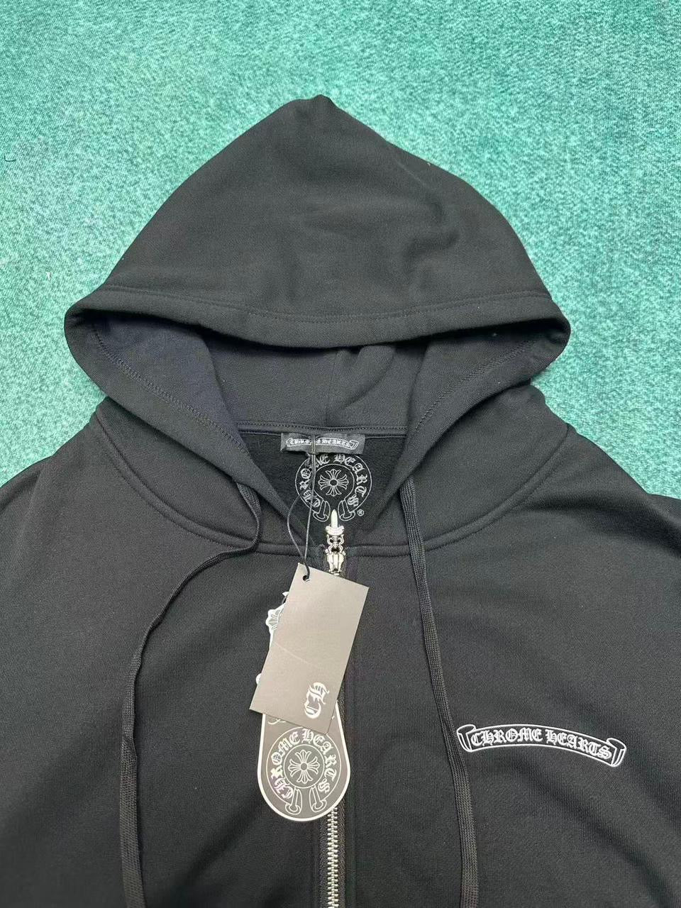 Chrome Hearts Zipped Hoodie