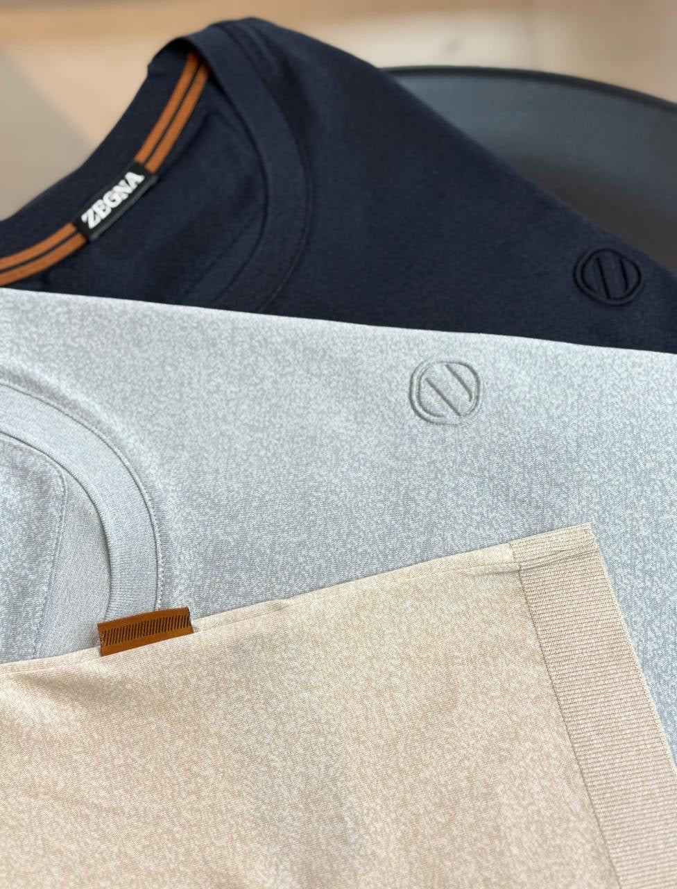 Zegna Cashmere T-Shirt 3 colors
