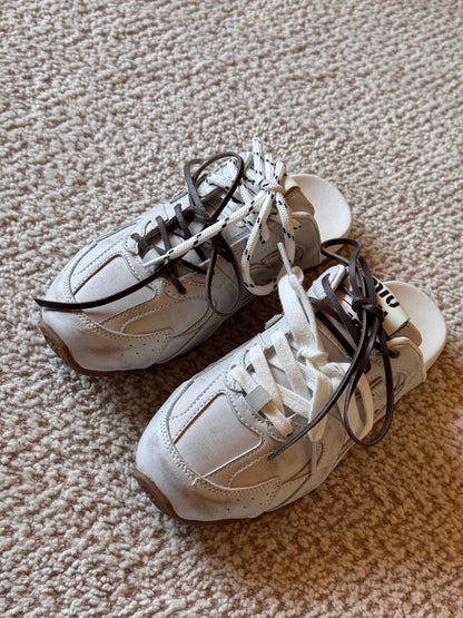 New Balance/ Miu Miu Mules