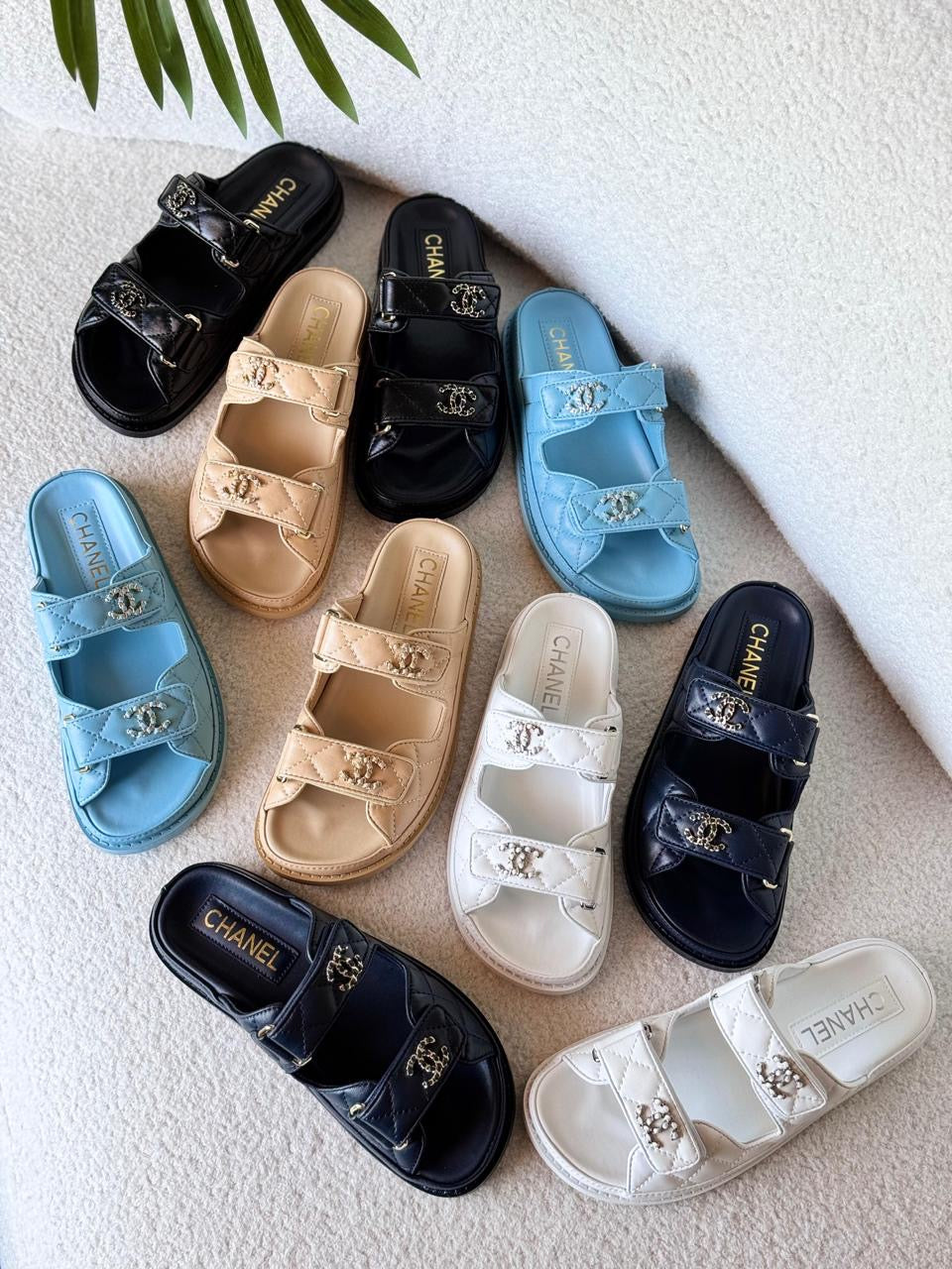 Chanel Slippers 5 colors
