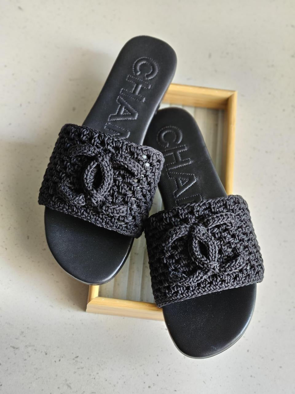 Chanel Slippers 3 colors