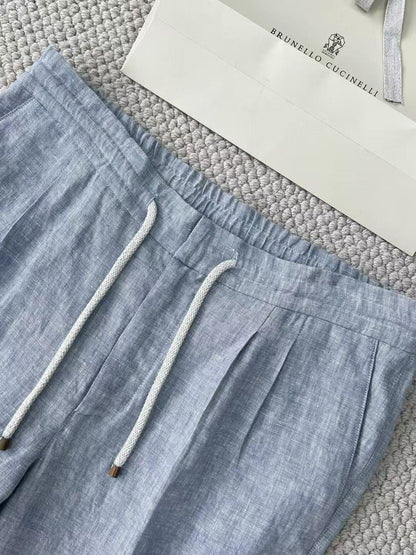 Brunello Cucinelli Linen Pants