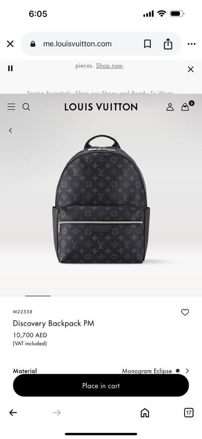 Louis Vuitton Backpack (VIP Quality)