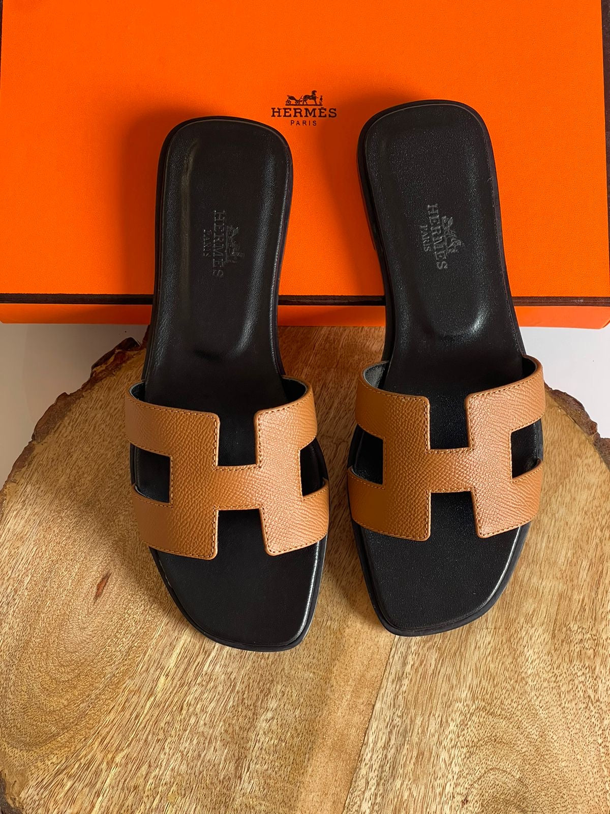 Hermes Slippers