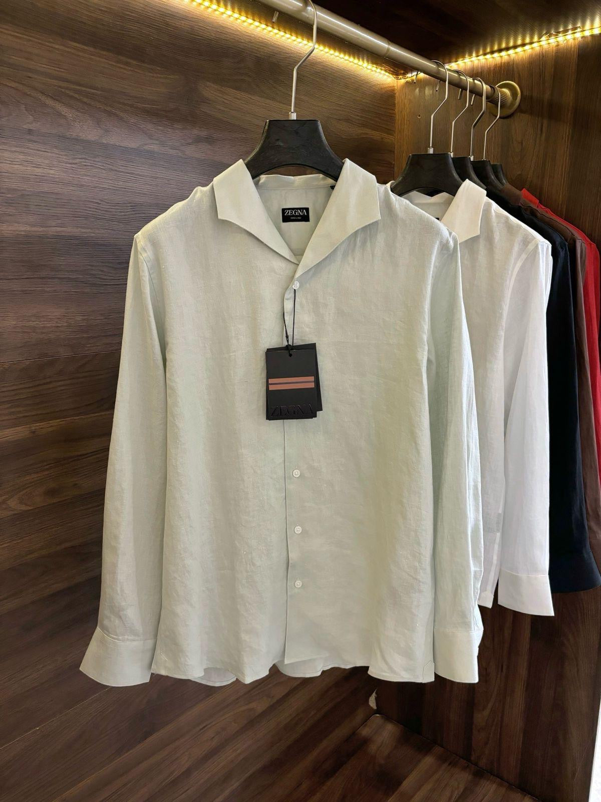 Zegna Long Sleeve Shirt