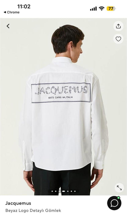 Jacquemus Shirt 4 colors