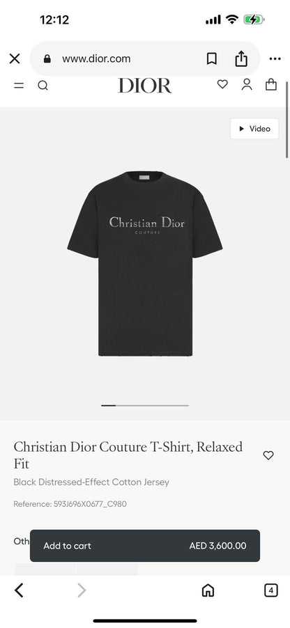 Dior T-Shirt