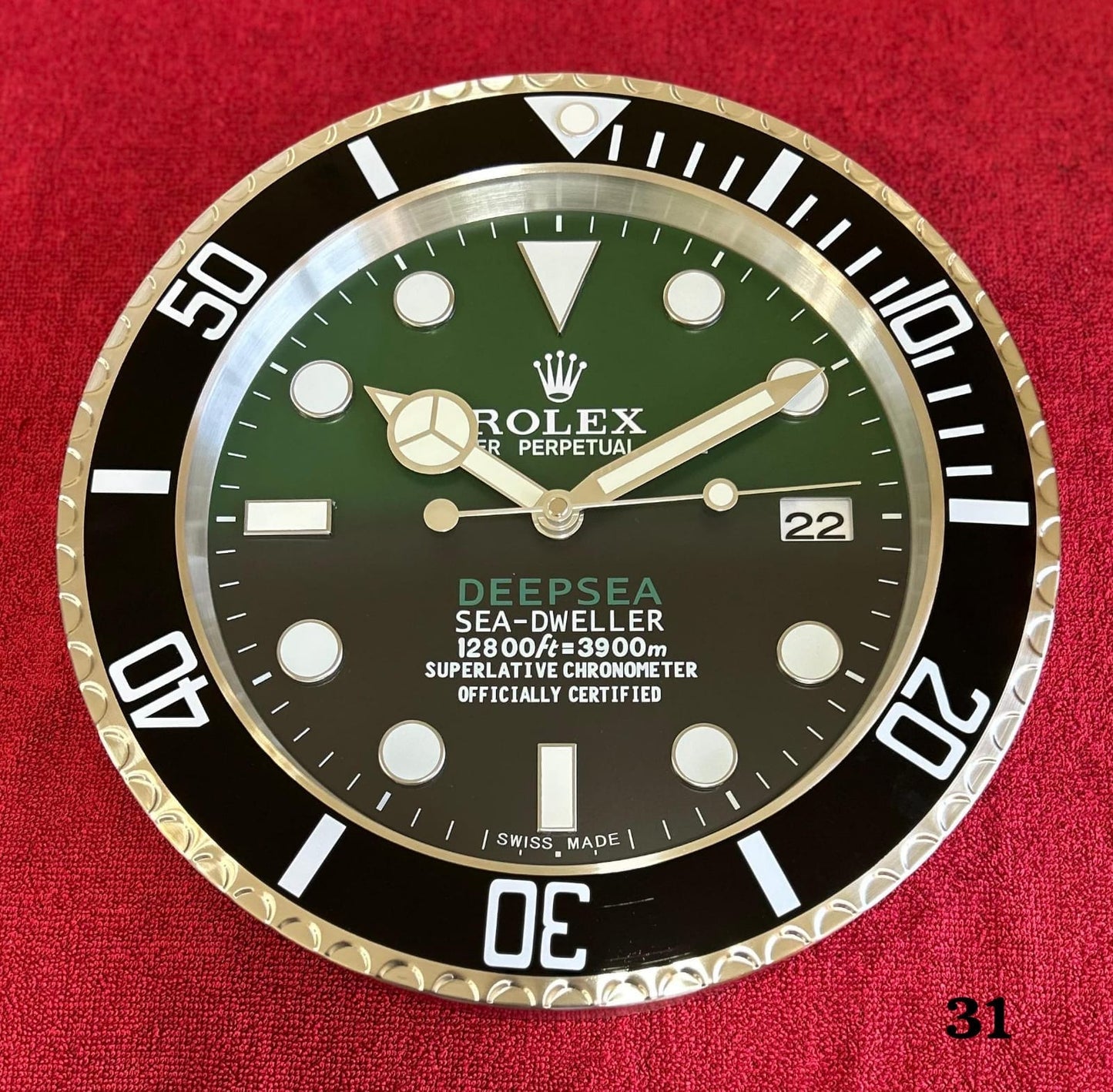 Rolex Wall Clock 12 colors