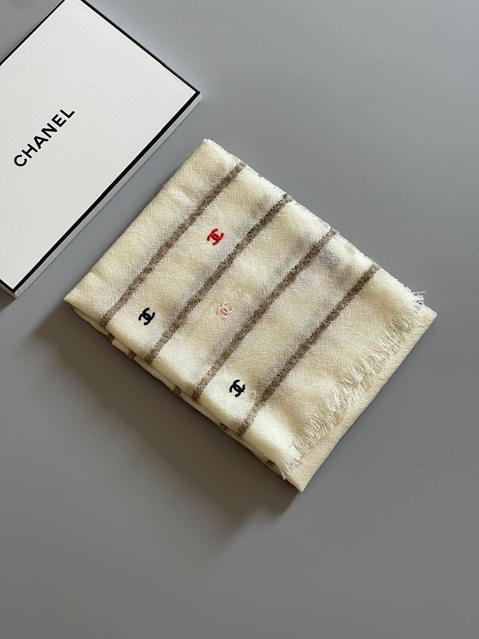 Chanel Unisex Scarf 3 colors