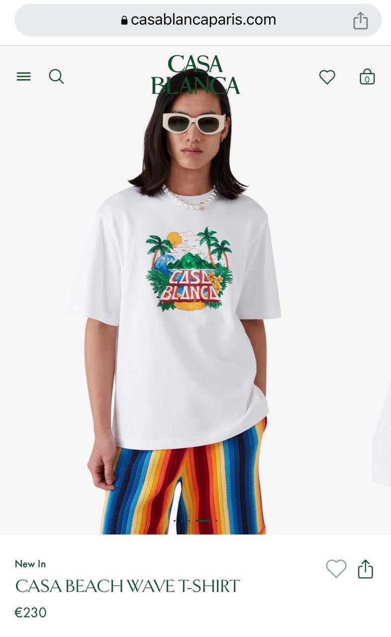 Casablanca T-Shirt 2 colors