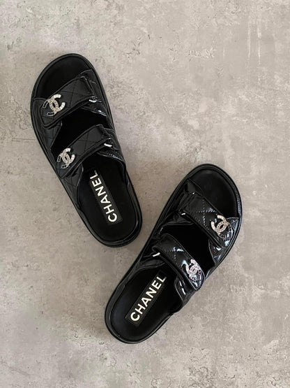 Chanel Slippers 3 colors