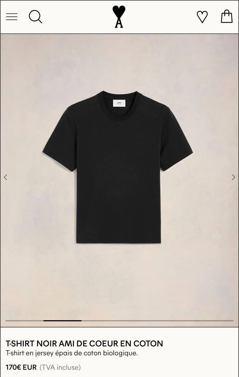 AMI T-Shirt 3 colors