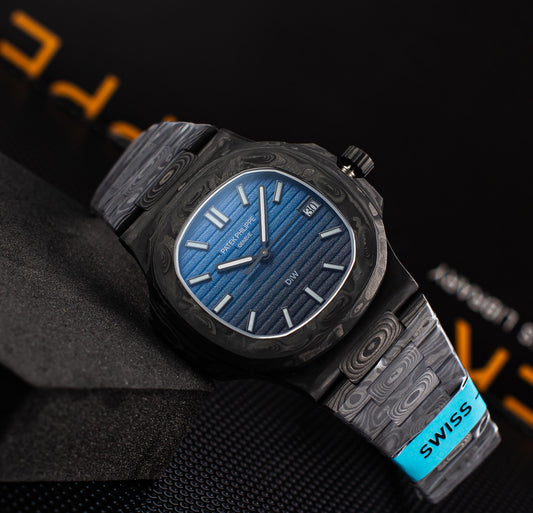 Patek Philippe DiW Carbon Nautilus 2 Colors