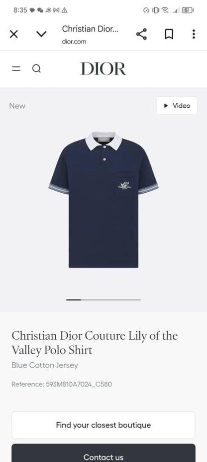 Dior Polo Shirt