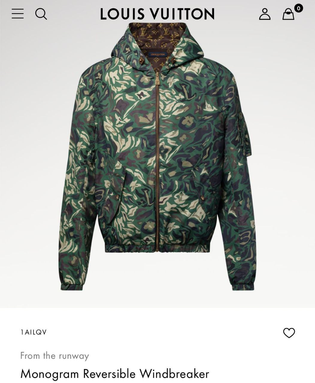 Louis Vuitton Reversible Jacket