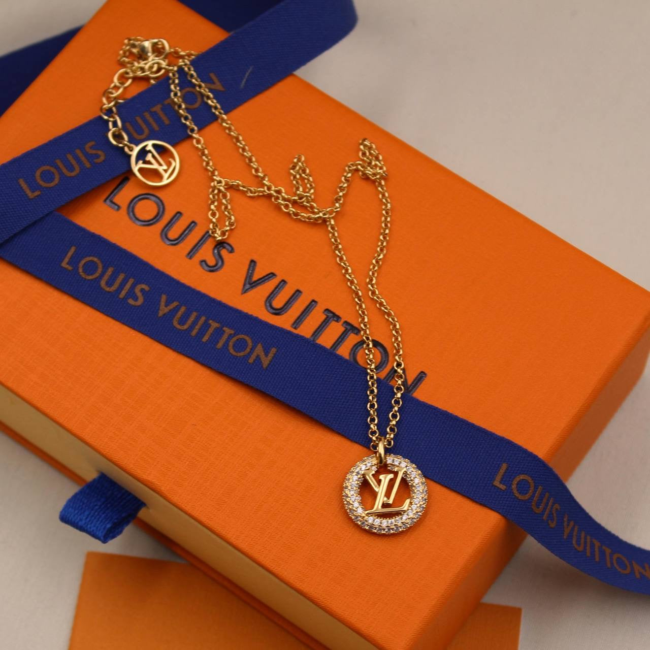 Louis Vuitton Necklace & Earrings