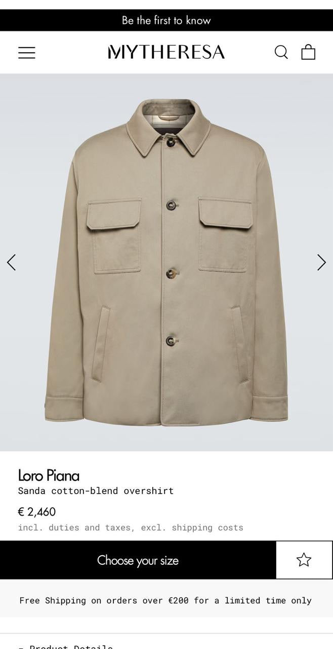 Loro Piana Set