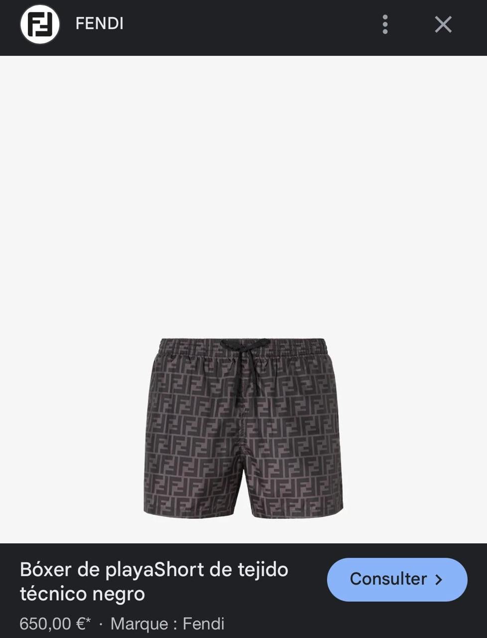 Fendi Swimming Short 3 colors