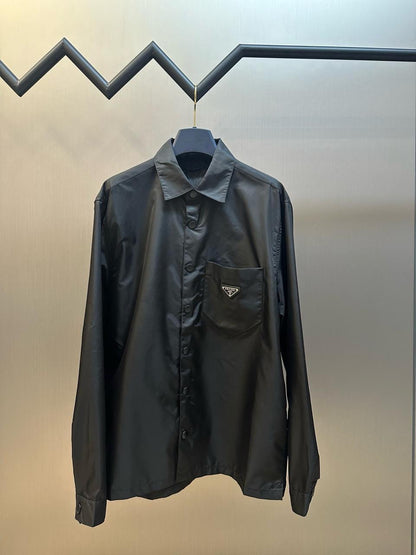 Prada Re-Nylon Long Sleeve Shirt