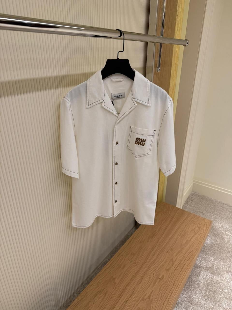 Miu Miu Short Sleeve Shirt