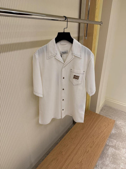 Miu Miu Short Sleeve Shirt