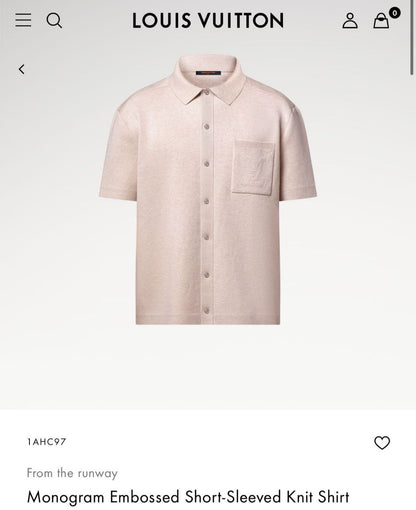 Louis Vuitton Short Sleeve Shirt