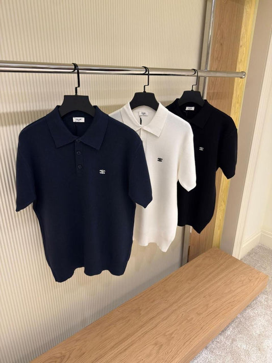 Celine Knitwear Polo Shirt 3 colors