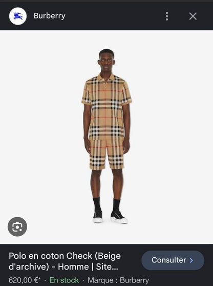 BURBERRY Set