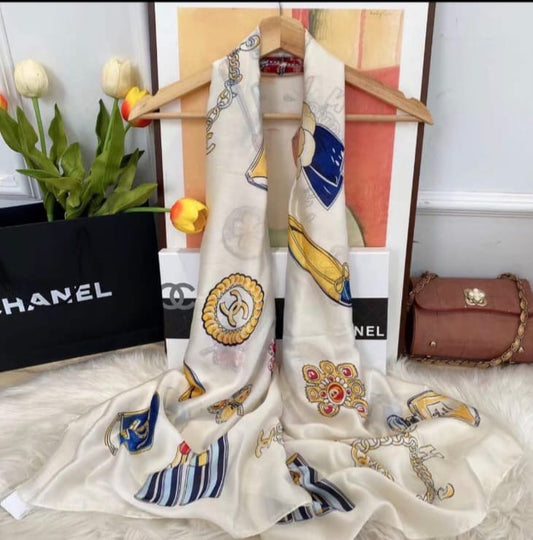 Chanel Scarf 2 colors