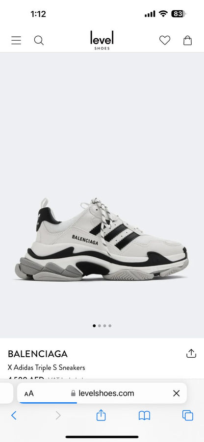 Balenciaga X Adidas
