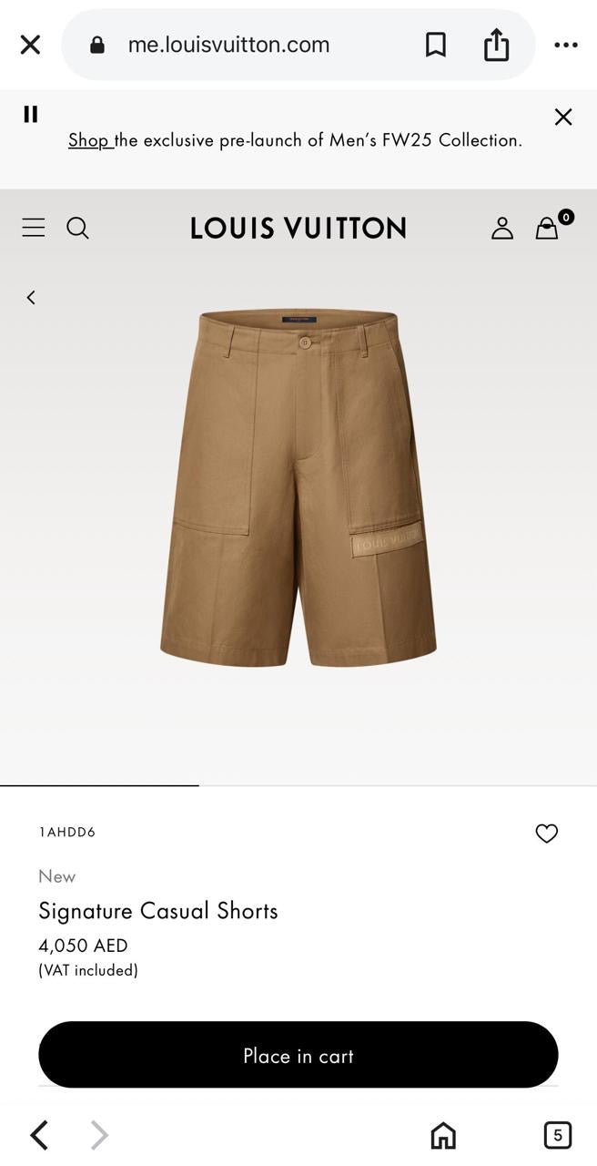 Louis Vuitton Short