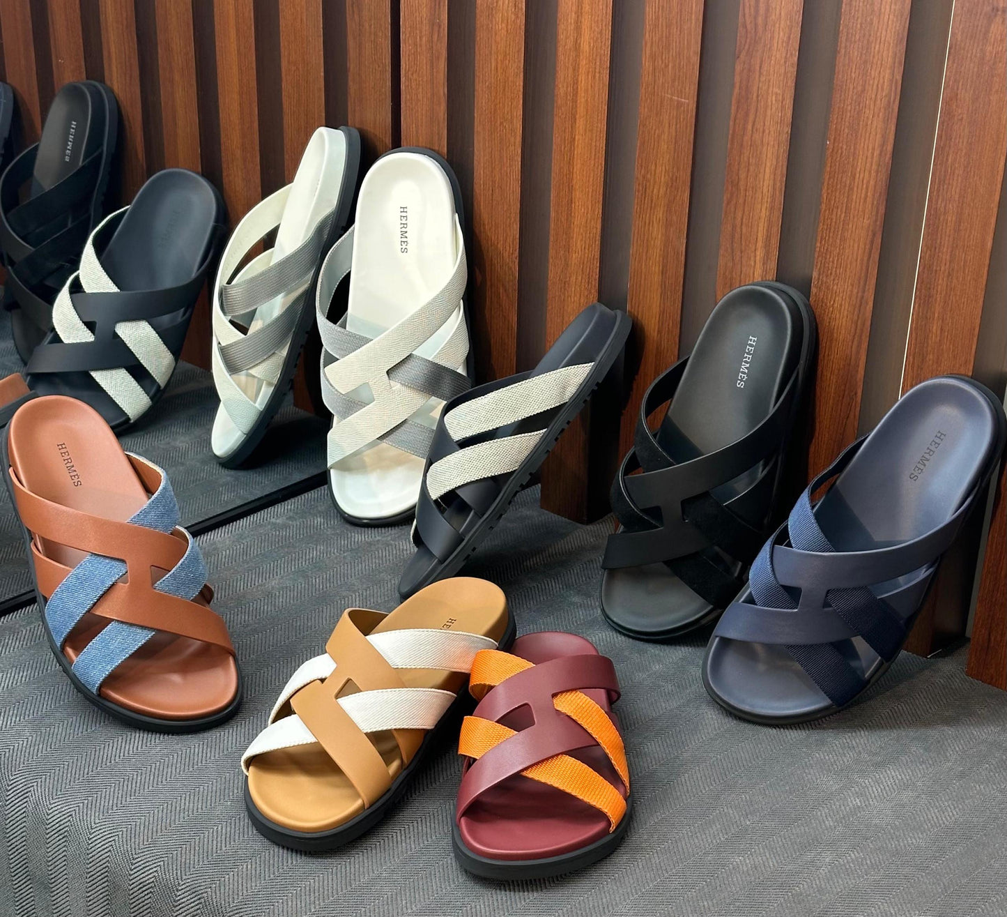 Hermes Slippers