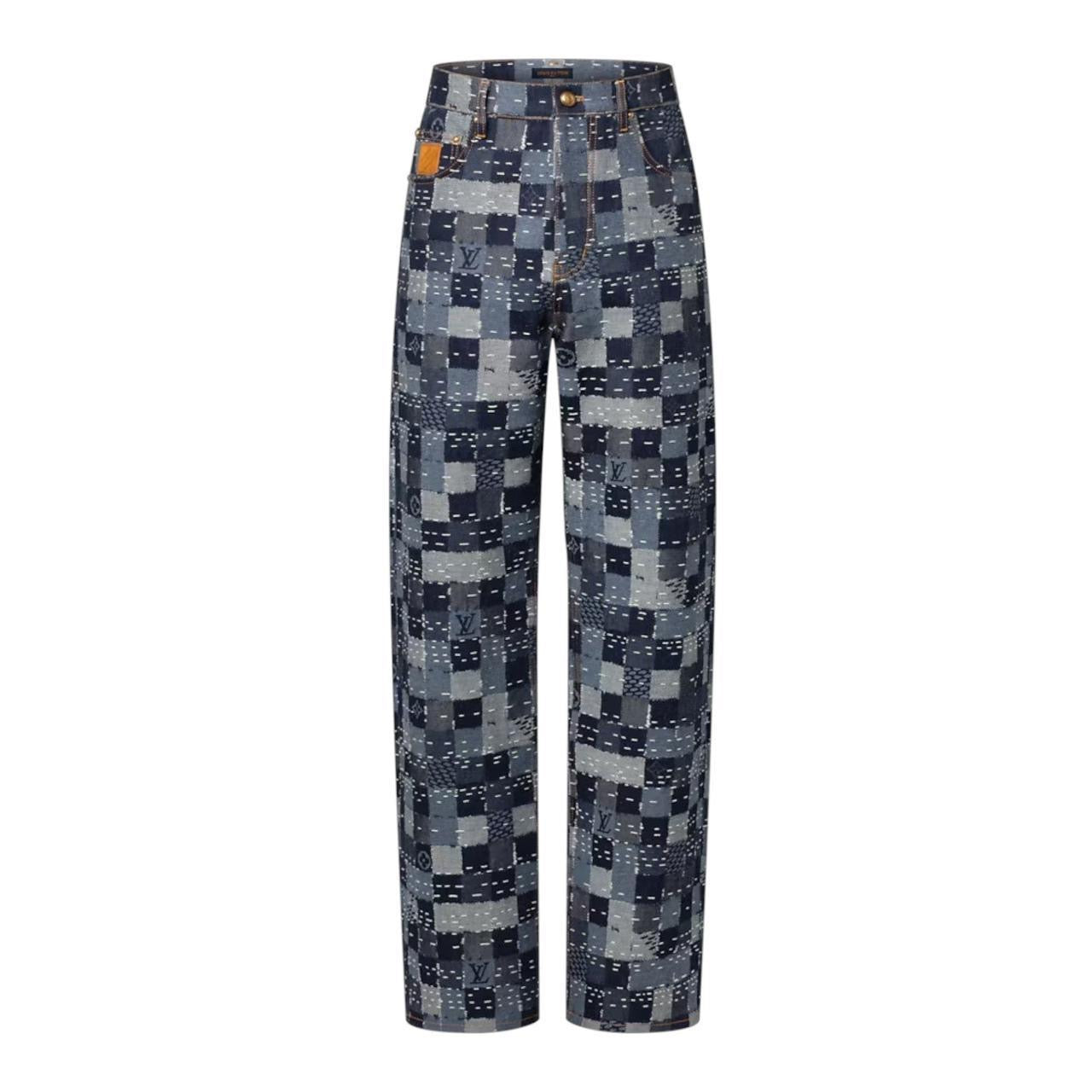 Louis Vuitton Damier Denim Pants