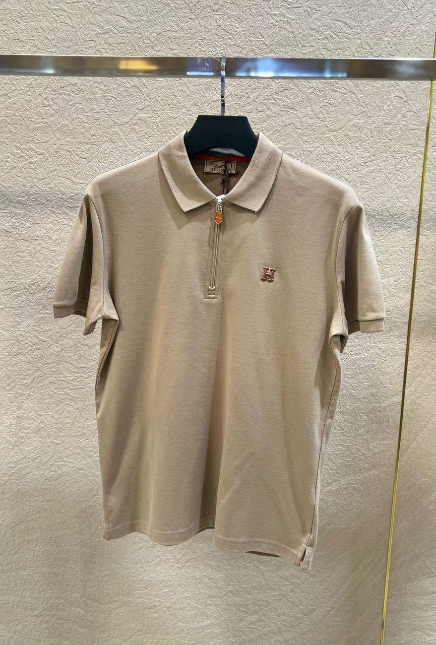 Hermes Polo Zipped Shirt 5 colors