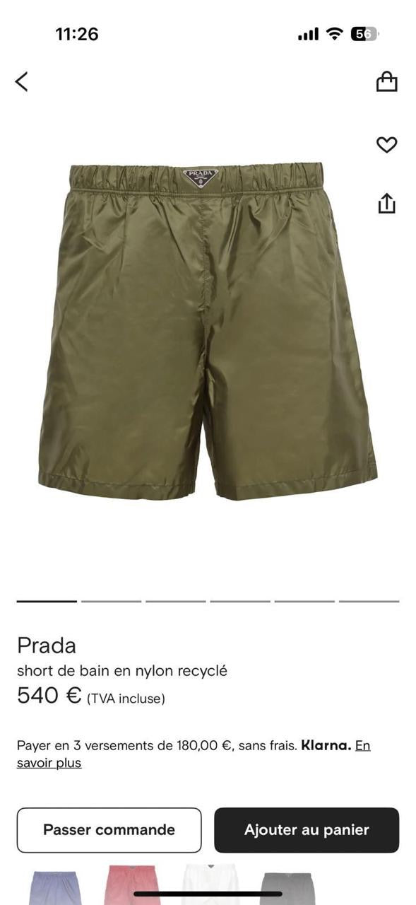 Prada Swimming Shorts 6 colors