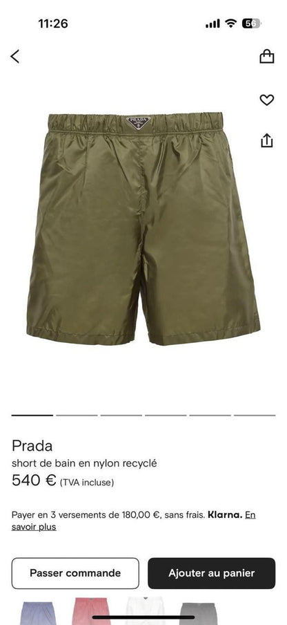 Prada Swimming Shorts 6 colors