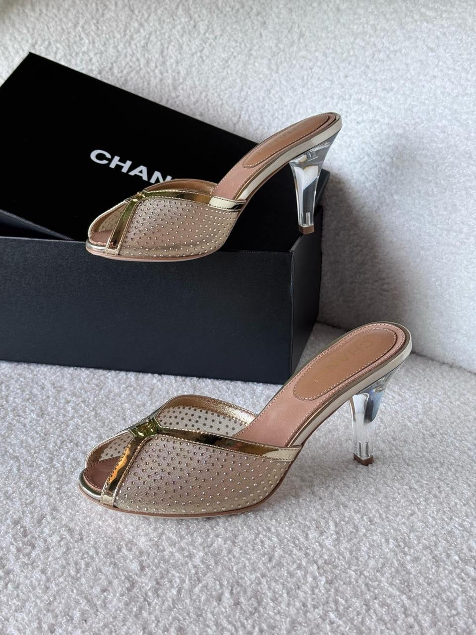 Chanel Heels 3 colors
