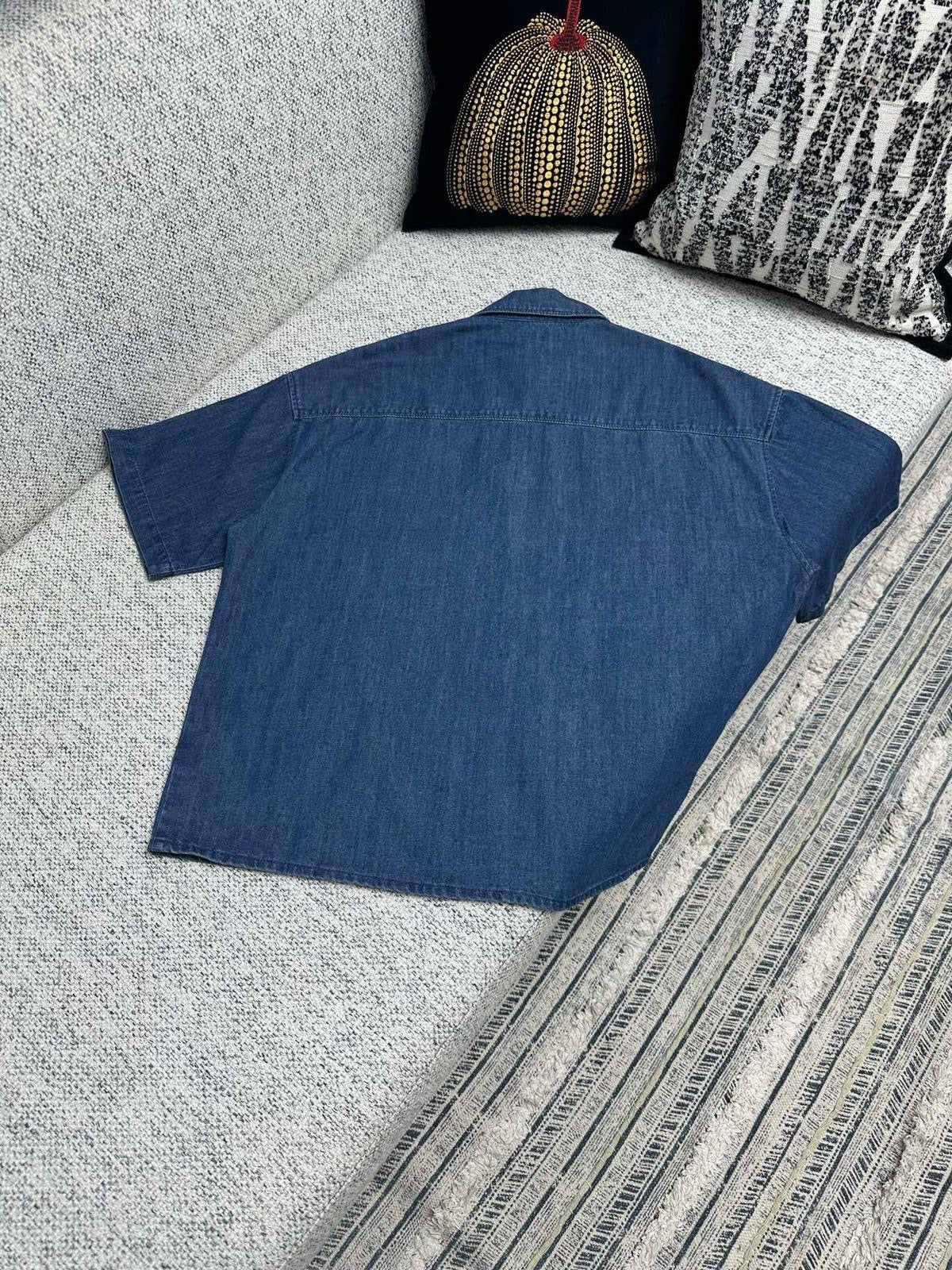 Loewe Short Sleeve Denim Shirt
