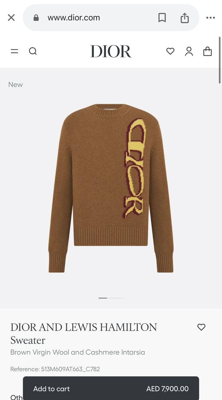 Dior Sweater