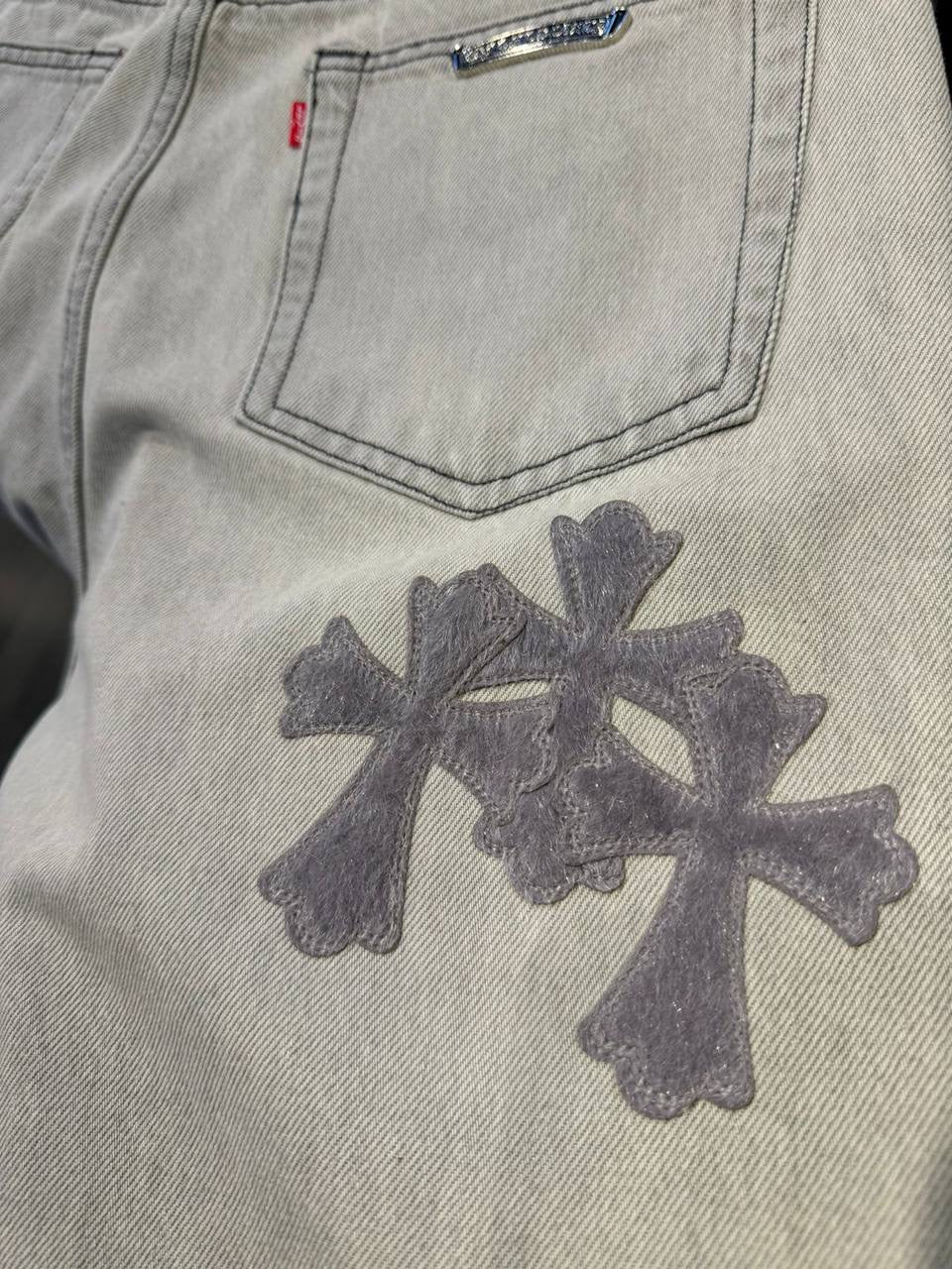 Chrome Hearts Jeans Pants