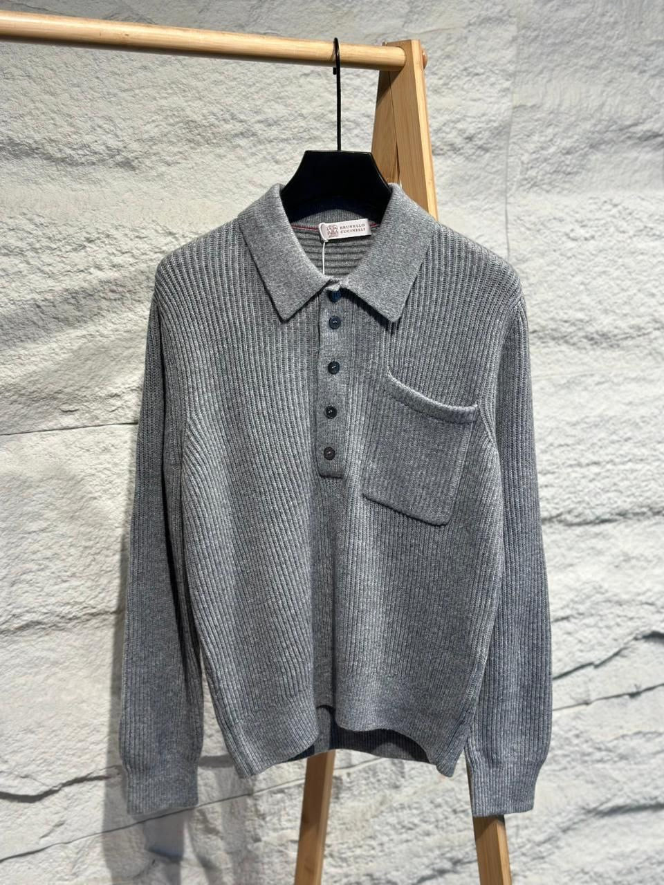 Brunello Cucinelli  Polo Sweater